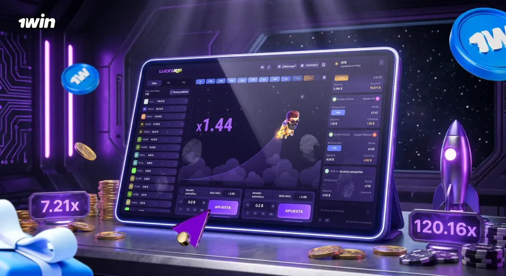 1win Lucky Jet: cómo funciona el juego