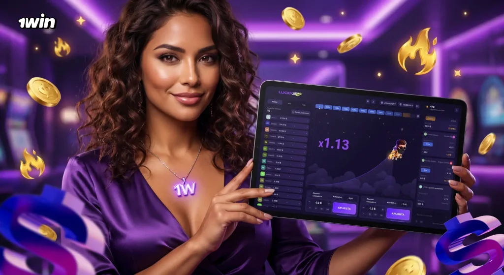 Lucky Jet de 1win México con Demo y RTP del 97%